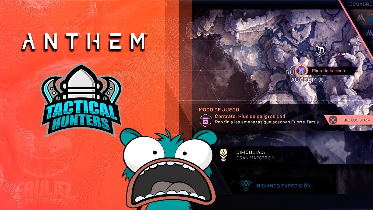 gameplay español transistor #Anthem - Contrato Legendario - Gran Maestro l - Plus de peligrosidad - Tactical Hunters