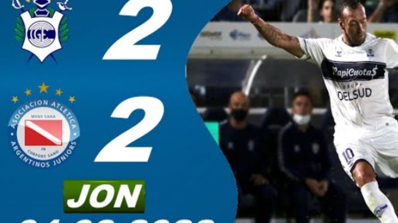 Gimnasia Vs Argentinos Jnrs (2-2) Resumen del Partido completo