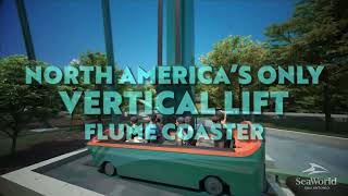Catapult Falls, the World’s First Launched Flume Coaster Debuts in 2023 at SeaWorld San Antonio