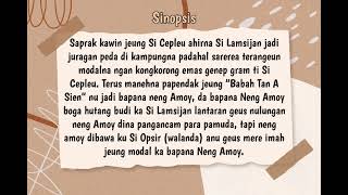 Resensi Novel Sunda 'Si Lamsijan Ka edanan' Resensi Novel Sunda 'Si Lamsijan Ka edanan'