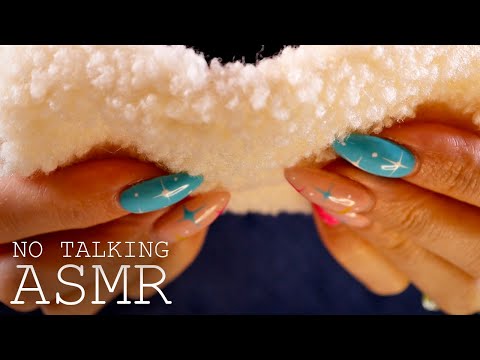 ASMR 1h Intense Fabric Sounds, Make-up Pouch (🎧 NO TALKING | soft crinkles, ear to ear)