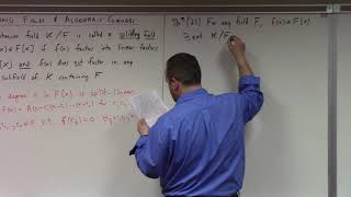 Abstract Algebra II: splitting fields, 3-1-19 part 2