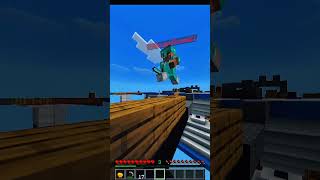 Día 4/15 haciendo trampas en skywars #minecraft #trampas #clips #troll #trollface #memes #streamer