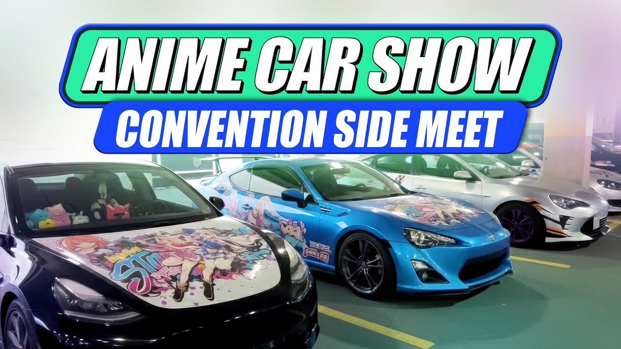 AnimeNJ+ Anime  Car Show: Pokémon, Hololive, Genshin Impact, & More!