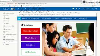 Accessing UDLib/SEARCH on the Colonial Network
