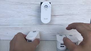 M8J030  timer usb charger US plug EU plug and UK plug video