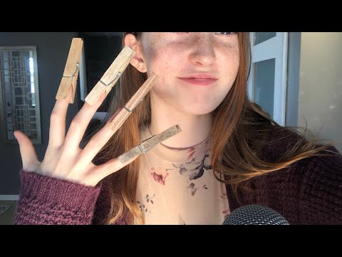 Clothes hangers ASMR (fast and aggressive tapping) Whispering