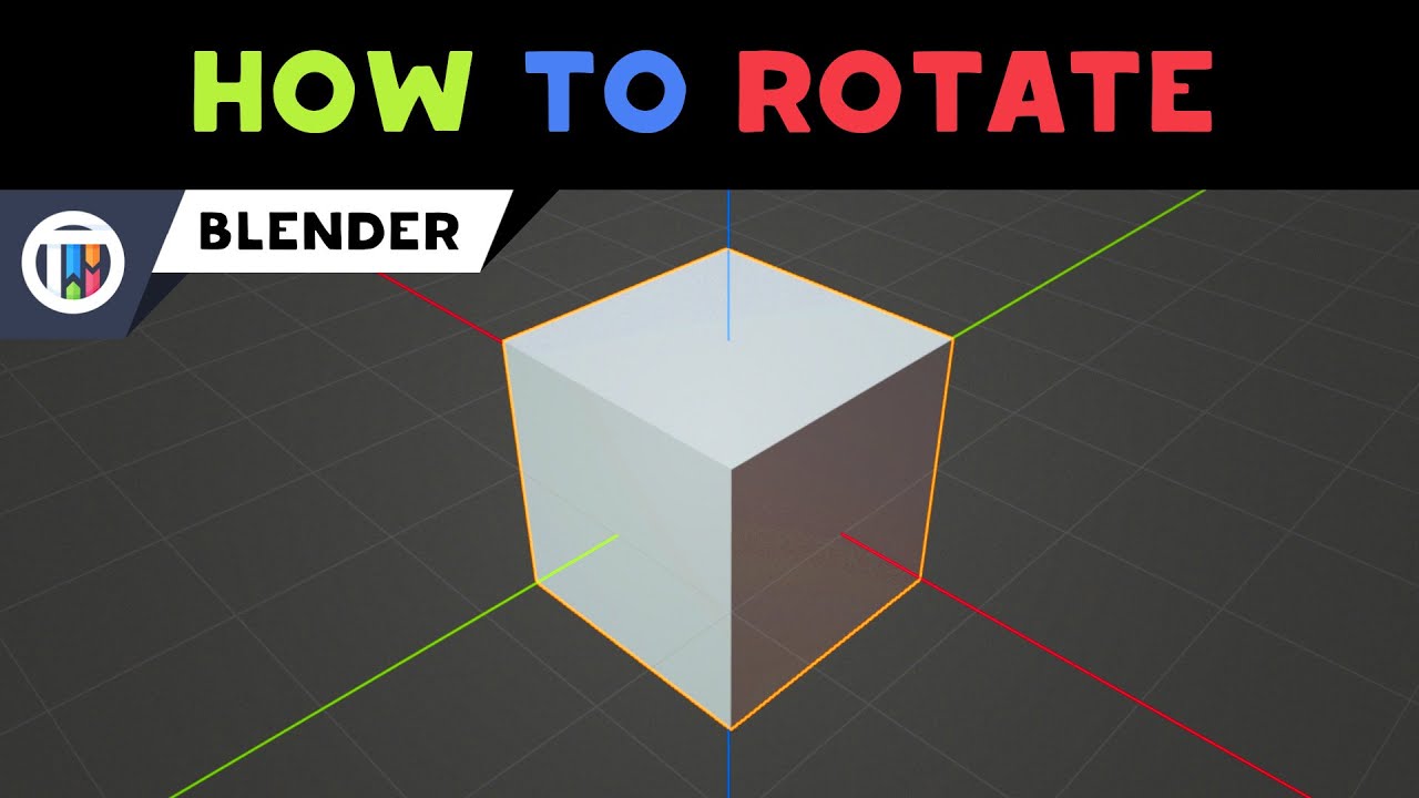 Så hurtigt som en flash bag bungee jump How to Rotate Objects in Your Scene - Blender Tutorial (2.82) - YouTube