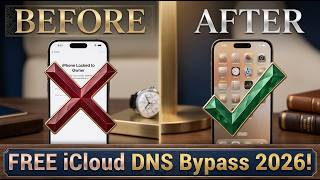 FREE iCloud DNS Bypass 2026! 🔓 Unlock iPhone Locked to Owner (No Password!)