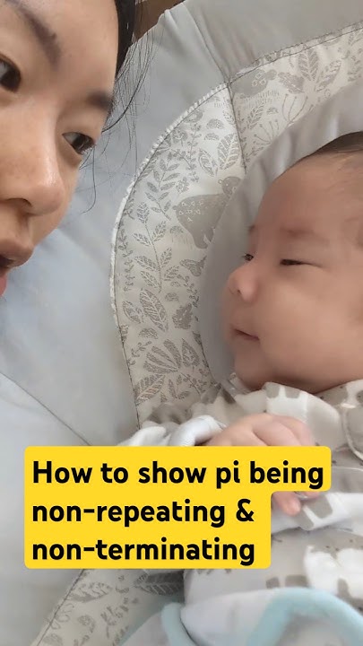 how to show pi is non-terminating and non-repeating #mathproblems #pi # ...