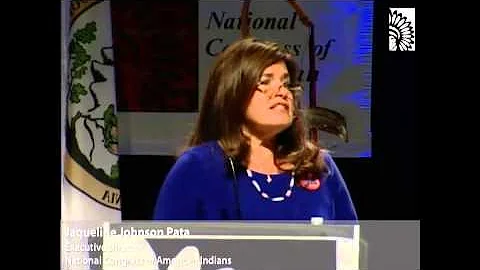 NCAI Annual Conv. - Jacqueline Pata, Ex. Dir - Ex....