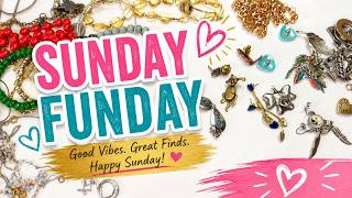 Sunnday Funday Looking for Treasure | Goodwill Mystery Jewelry