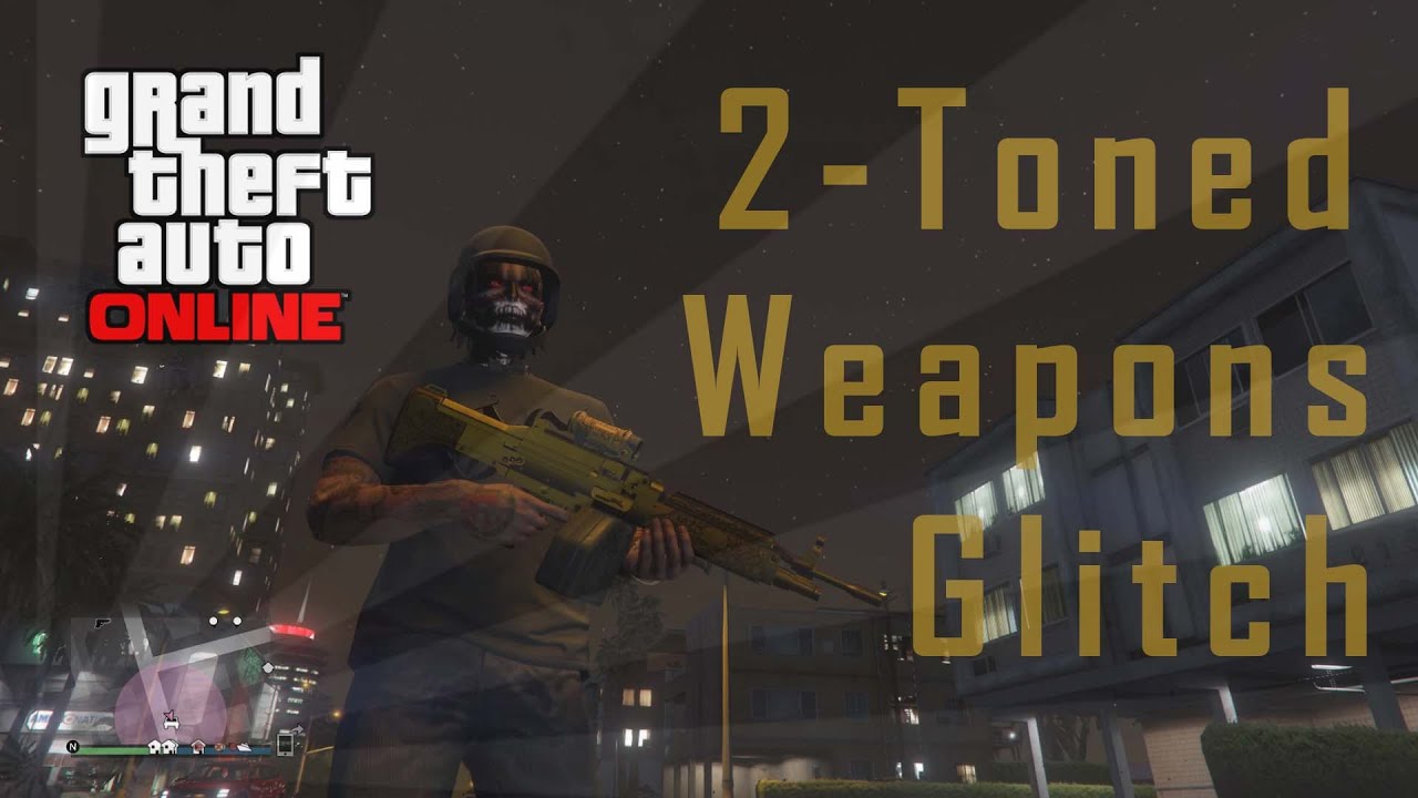 2Toned Engraved Weapons Glitch *After Patch 1.32* (Grand Theft Auto