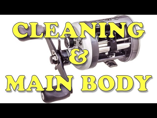Bass Pro Catmaxx round baitcasting fishing reel inside look and how to take  apart and service 