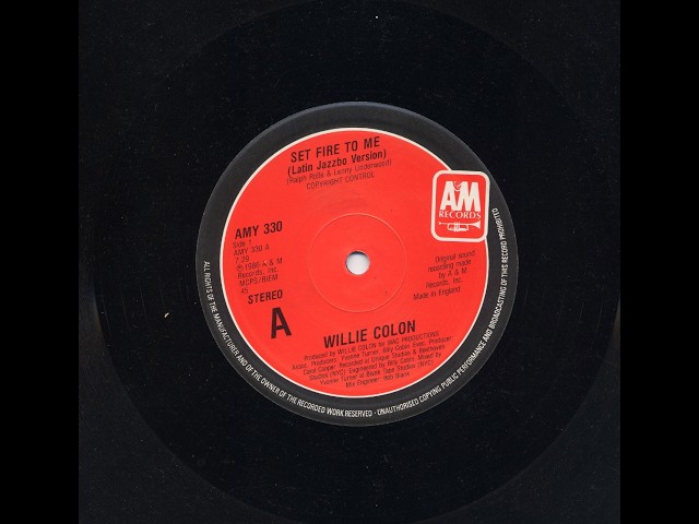Set Fire To Me (Latin Jazzbo version) ~ Willie Colon - YouTube