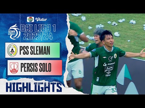 Highlights - PSS Sleman VS Persis Solo | BRI Liga 1 2023/2024