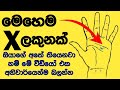 පරිස්සමින්. මේ වීඩියෝ එක නොබල නම් ඉන්න එපා. - Mystery of letter X in Palm