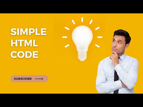 Simple HTML Code|HTML Presentation|Amazing Outputs for HTML Code