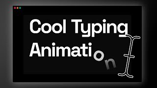 Create a fun Text Input Animation using Framer Motion