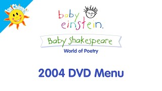 Baby Einstein Baby Shakespeare - Menu 2004 Dvd