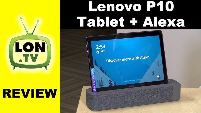 Lenovo Smart Tab with  Alexa – How-To (Set Up) 