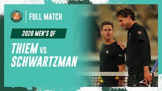 Schwartzman vs Thiem 2020 Men's quarter-final Full Match | Roland-Garros