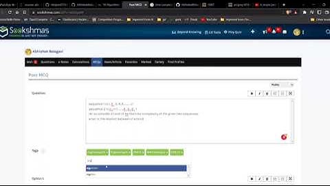 Quick sort algorithm | SBK MCQ post of a day by Abhishek