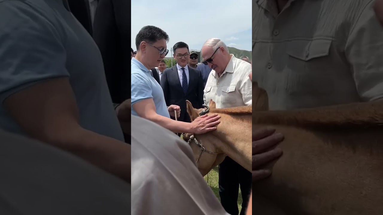 Лукашенко: Очень дорогой подарок! Спасибо! // Что Президенту подарили в Монголии? 