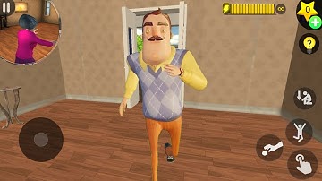 Scary Teacher 3D - New Levels Update New Chapter Miss T and Hello Neighbor Android Gameplay