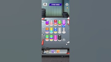 How to solve nut sorts mini game in PUZZ REVE  #gameplay #games #shinichiro #puzzreve