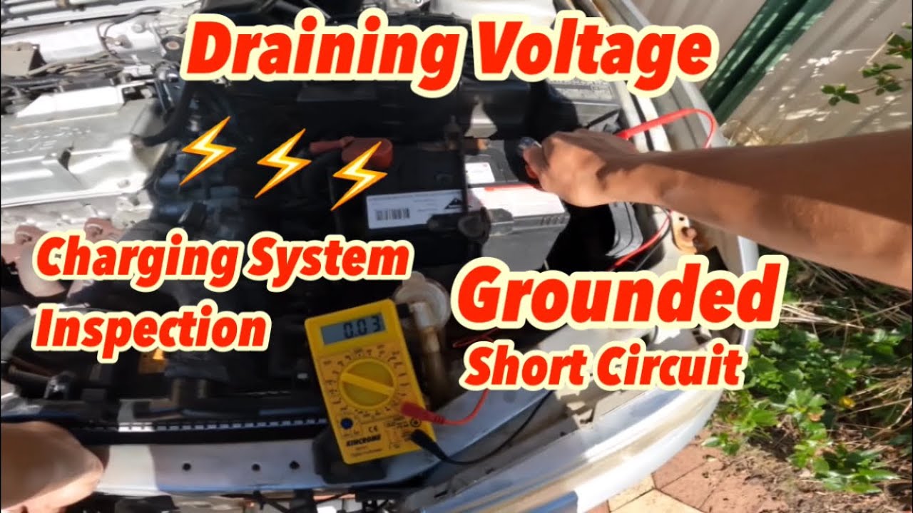 HOW TO CHECK GROUNDED & ALTERNATOR CONDITION YouTube