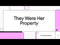 They Were Her Property: White Women as Slave Owners in the American South — Coverture’s Loophole