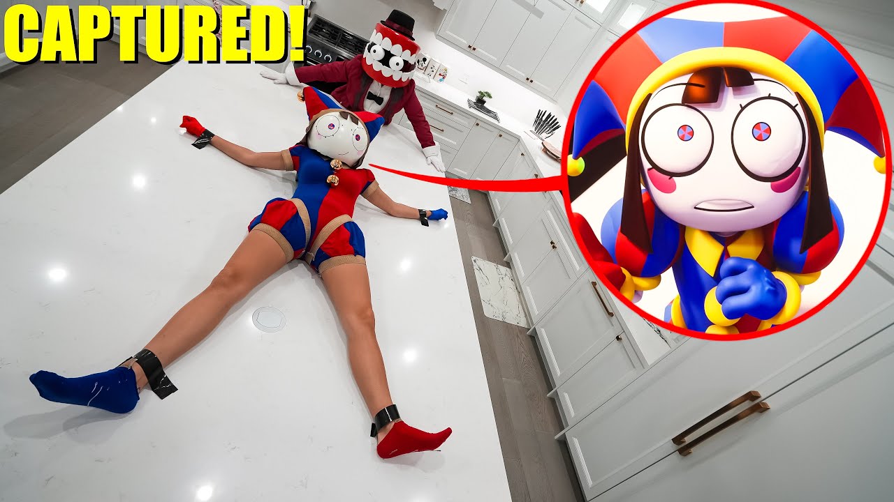 I CAUGHT POMNI CAPTURED IN REAL LIFE! (DIGITAL CIRCUS PILOT)