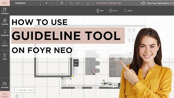 How to use Guideline Tool in Foyr Neo? | Step-by-Step Tutorial