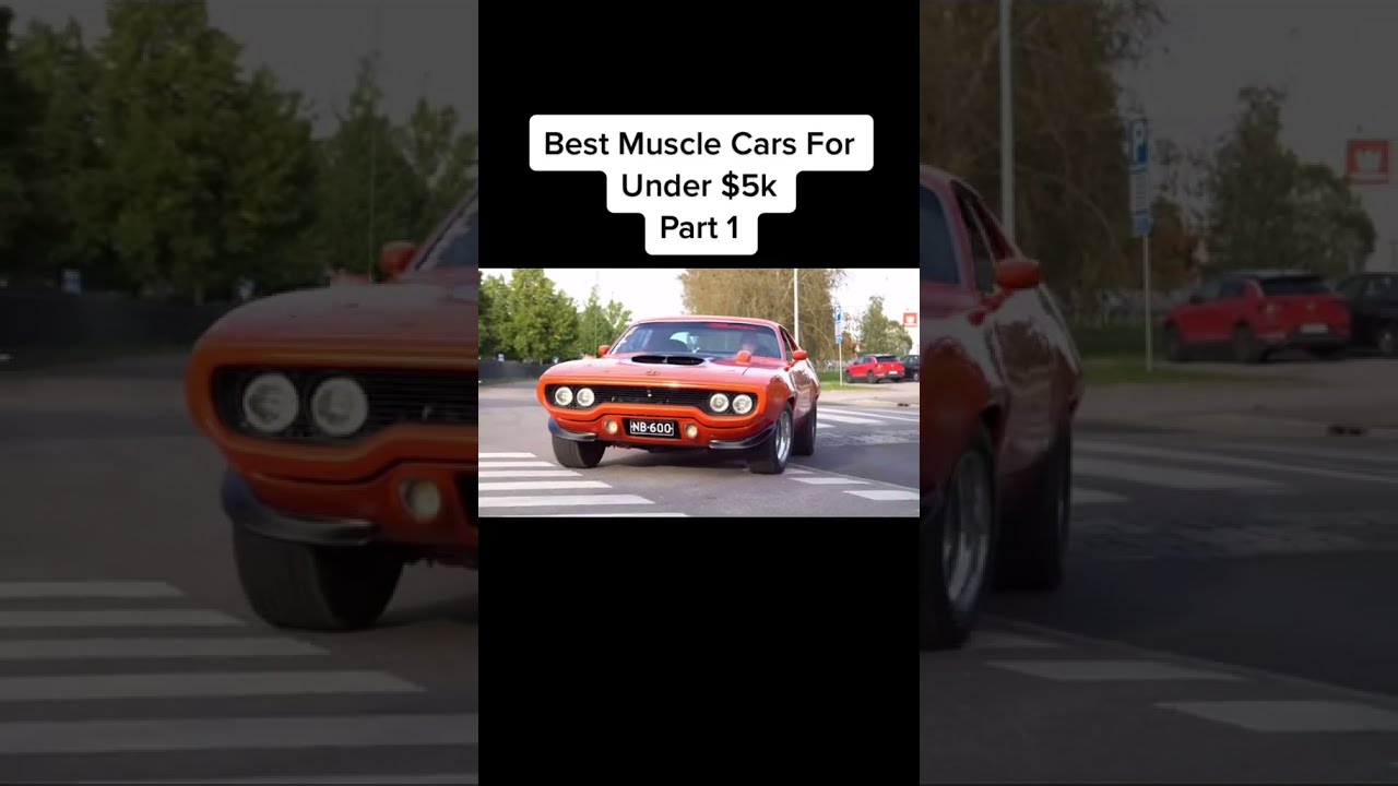 Cheap Muscle Cars For Under 5K Shorts