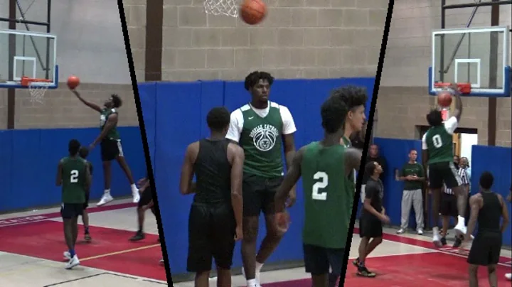 5-Star Naz Reid DOMINATES!! 6'10" w/ the Jellyfam ...