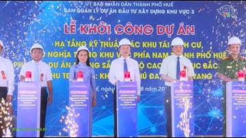 Khởi công Khu TĐC Phú Đa phục vụ dự án đường sắt tốc độ cao