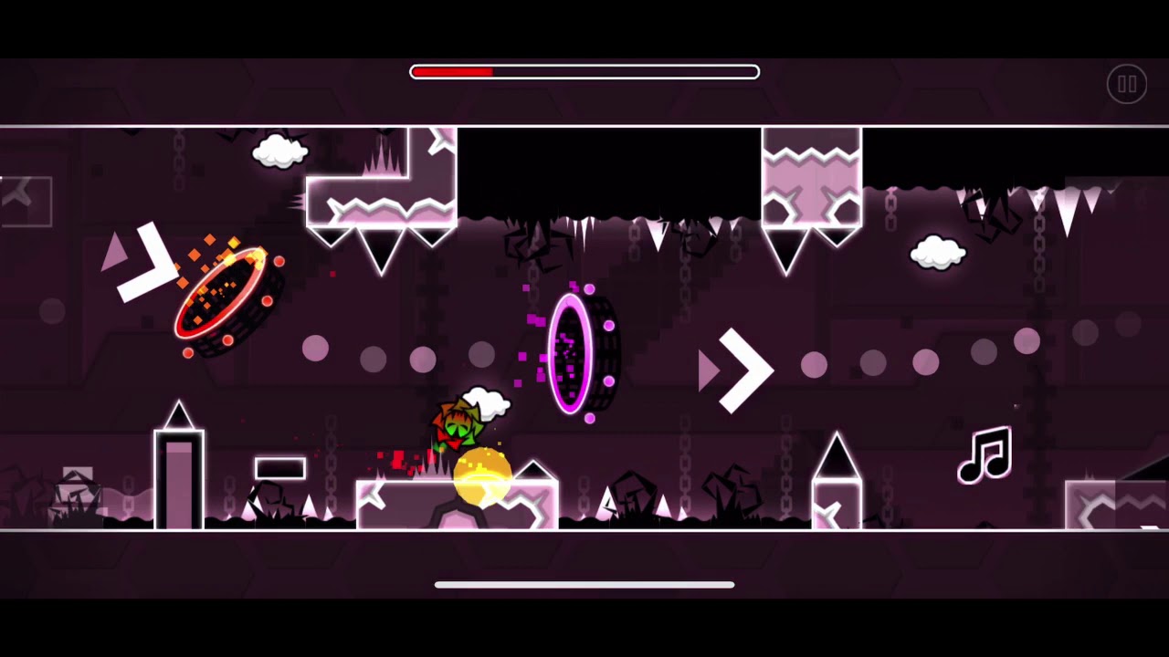 Me trying 5 random harder levels in geometry dash - YouTube