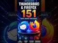 Firefox 151 and Thunderbird 151 are both out now — here’s what’s new!