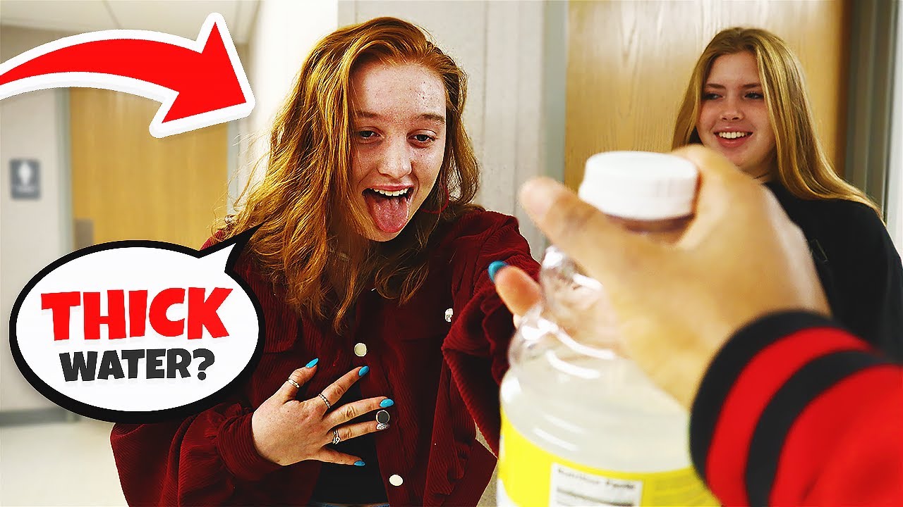 Students Drink THICK WATER At My High School…**VOMIT WARNING**🤢💧📓 ️