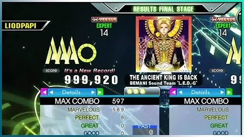 【DDR A3】THE ANCIENT KING IS BACK / BEMANI Sound Team "L.E.D.-G" [SINGLE EXPERT] 999,920 #ddr