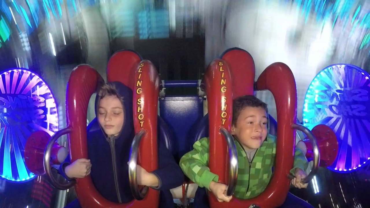 Youngest Kids to Ever Ride World's Tallest Slingshot Freak Out