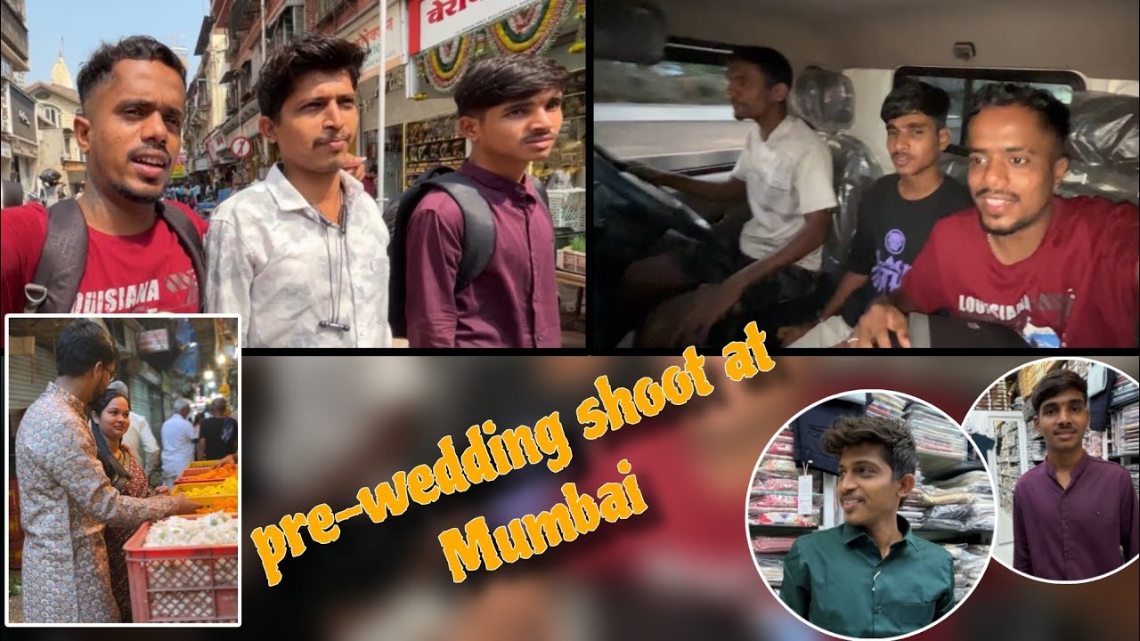 Pre-wedding shoot at Mumbai ( bhuleswar ) || @ankushchandevlog