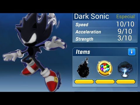 Dark Sonic Concept (Sonic Forces Speed Battle)