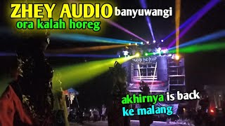 ZHEY AUDIO Banyuwangi jadi yang pertama fuso karnaval ARJOWILANGUN kalipare..
