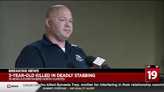 3-year-old killed in stabbing outside North Olmsted Giant Eagle in a 'random act of violence'