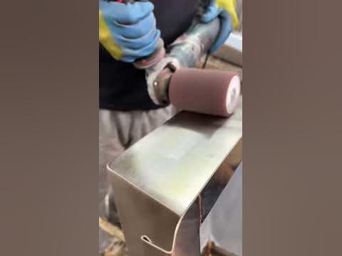 Профессиональная шлифовка нержавеющей стали 👌 - YouTube