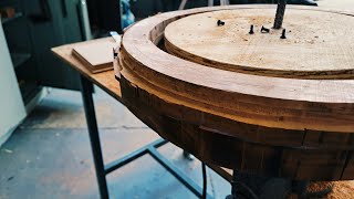 Making the in/outside round|Wooden steering wheel/Pt.9