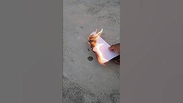 Invisible flame #shorts #the_experina