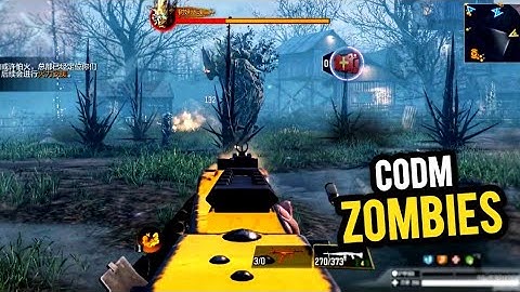 COD Mobile NEW Zombie Mode JUBOKKO Gameplay + NEW Helicopter Scape! ULTRA Graphics (CN Version)